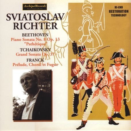 Cover for Richter Sviatoslav · Piano sonata No.  8  Archipel Klassisk (CD) (2006)