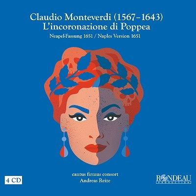 Cover for Andreas Reize · Claudio Monteverdi: LIncoronazione Di Poppea (Naples Version 1651) (CD) (2022)