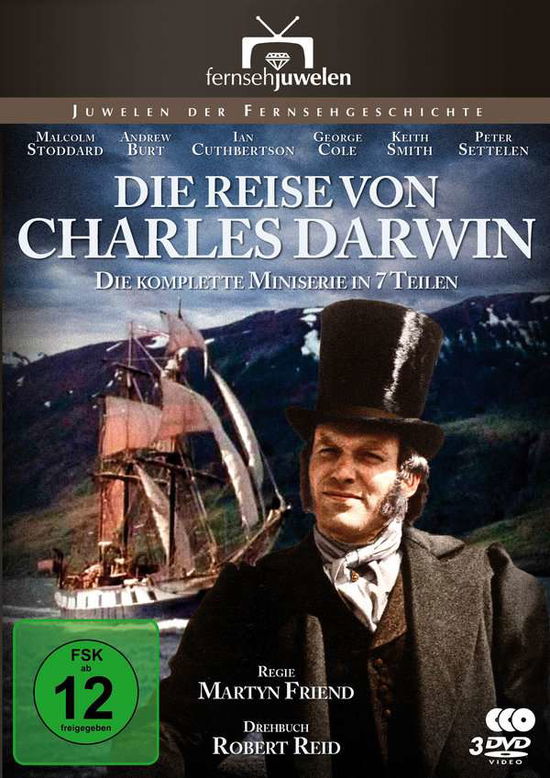 Cover for Martyn Friend · Die Reise Von Charles Darwin-die Komplette Serie (DVD) (2021)