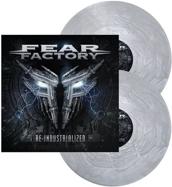 Cover for Fear Factory · Re-Industrialized (Silver LP) (LP) (2023)