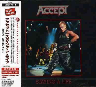 Cover for Accept · Staying a Life (CD) [Japan Import edition] (2005)