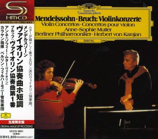 Cover for Anne-sophie Mutter · Mendelssohn &amp; Bruch: Violin Concerto (CD) (2008)