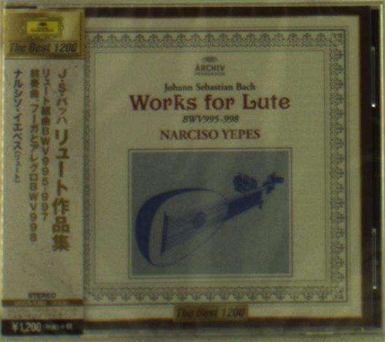 J. S. Bach: Works for Lute - Narciso Yepes - Musiikki - Imt - 4988005884374 - tiistai 2. kesäkuuta 2015