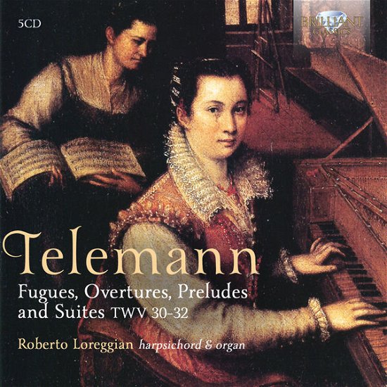 Cover for Roberto Loreggian · Harpsichord Music TWV 31-32 (CD) (2013)