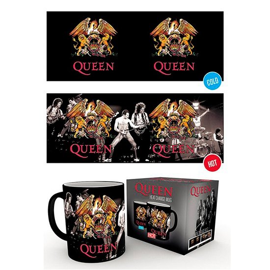 Zaubertasse Queen - Wappen - Heat Change Mugs Gb - Merchandise - Gb Eye - 5028486393374 - February 7, 2019