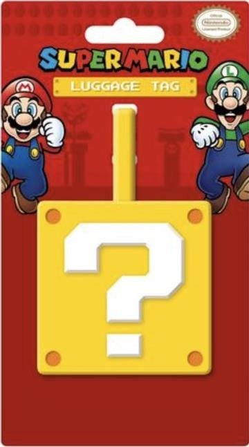 Cover for Super Mario · SUPER MARIO - Question Mark Block - Lugage Tag 10x (Leketøy)