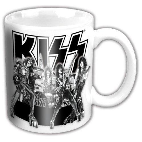 Cover for Kiss · KISS Boxed Standard Mug: Graphite Band (Krus)
