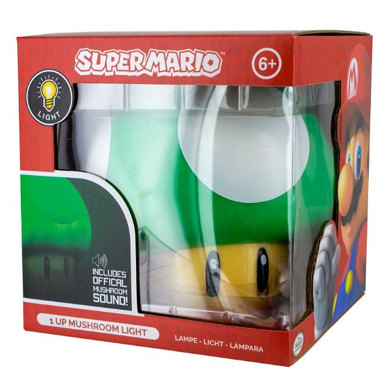 Nintendo 1 Up Mushroom Green Light - Paladone - Merchandise - Paladone - 5055964721374 - 
