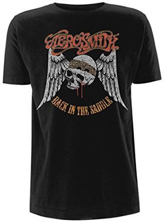 Cover for Aerosmith · Back in the Saddle (T-shirt) [size S] (2016)