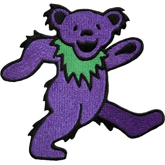 Cover for Grateful Dead · Grateful Dead Standard Woven Patch: Purple Dancing Bear (Patch)
