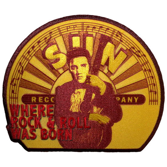 Cover for Elvis Presley · Elvis Presley Woven Patch: Elvis Where R&amp;R Was Born (Patch) (2024)