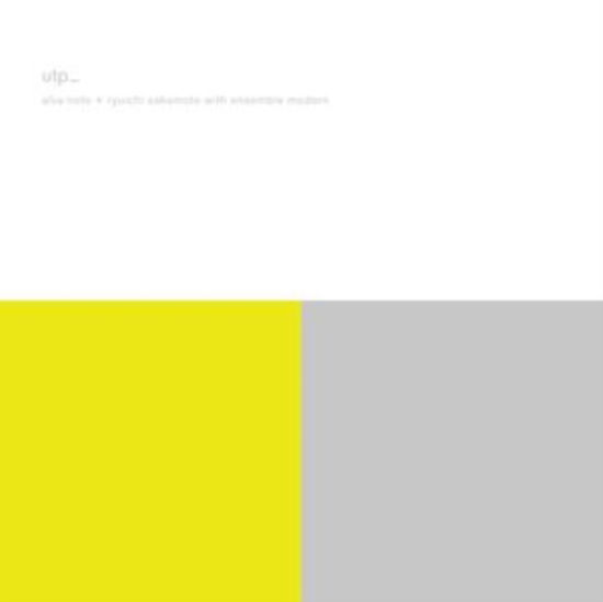 Utp_ - Alva Noto & Ryuichi Sakamoto - Musiikki - NOTON - 5057805569374 - perjantai 30. syyskuuta 2022