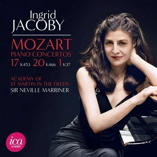Cover for Mozart,w. / Jacoby,ingrid / Marriner,neville · Mozart: Piano Concertos 3 (CD) (2016)