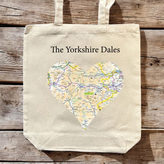 Cover for OS Map Premium Canvas Tote Bag - Yorkshire Dales National Park (MERCH) (2025)