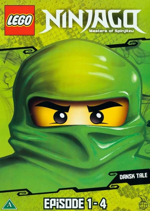 LEGO Ninjago - Del 1, episode 1-4 - LEGO Ninjago - Elokuva -  - 5708758695374 - tiistai 25. syyskuuta 2012