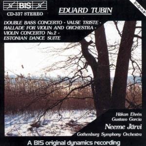 Double Bass Concerto / Valse Triste - Tubin / Jarvi / Gothenburg So - Musikk - BIS - 7318590003374 - 25. mars 1994