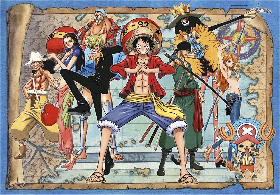 Puslespil Cubic Puzzles, Anime One Piece, 500 brikker - Anime - Gesellschaftsspiele - Clementoni - 8005125351374 - 5. September 2023