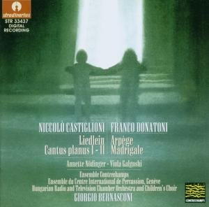 Cover for Bernasconi / Noedinger / Galgoshi · Liedlein / Cantus Planus/+ (CD) (2006)