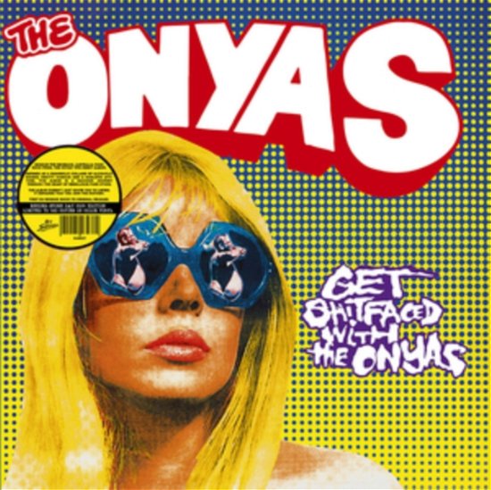 Cover for Onyas · Get Shitfaced With The Onyas (Coloured Vinyl) (LP) (2024)
