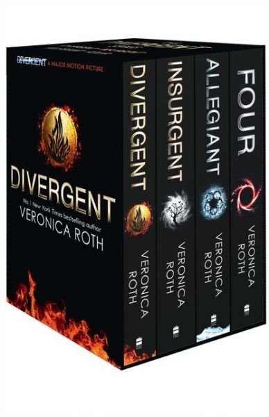 Divergent Series Box Set (books 1-4 plus World of Divergent) - Veronica Roth - Livros - HarperCollins Publishers - 9780007591374 - 2 de julho de 2015