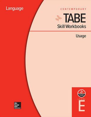 Cover for Contemporary · TABE Skill Workbooks Level E Usage (Spiral Book) (2011)