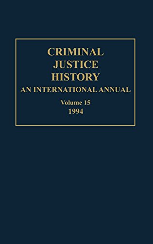 Cover for Louis A. Knafla · Criminal Justice History: An International Annual; Volume 15; 1994 - Criminal Justice History (Hardcover Book) [Annotated edition] (1996)