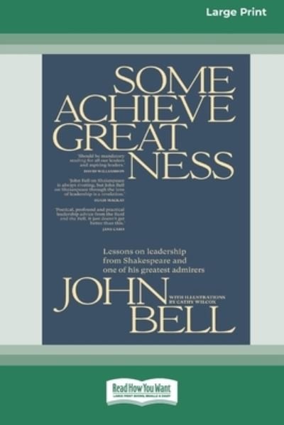 Cover for John Bell · Some Achieve Greatness (Bok) (2021)