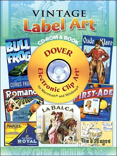 Cover for Carol Belanger Grafton · Vintage Label Art - Dover Electronic Clip Art (Hörbuch (CD)) [Unabridged edition] (2007)