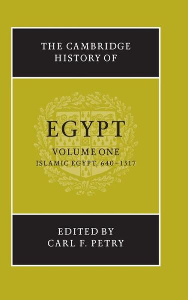 Cover for Carl F Petry · The Cambridge History of Egypt - The Cambridge History of Egypt 2 Volume Set (Hardcover Book) (1998)