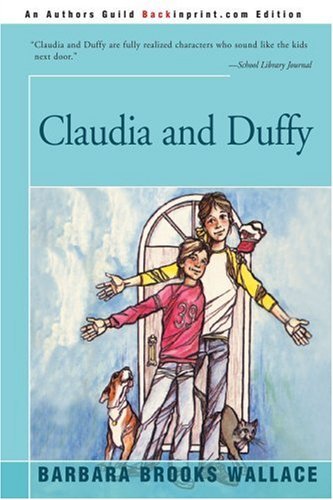Cover for Barbara Brooks Wallace · Claudia and Duffy (Paperback Bog) (2000)