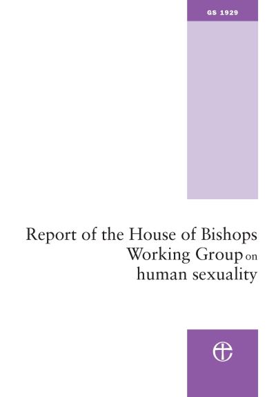 Cover for Church Of England · Report of the House of Bishops Working Group on Human Sexuality (Paperback Book) (2013)