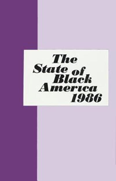 State of Black America - Williams - Books - Transaction Publishers - 9780878559374 - January 30, 1983