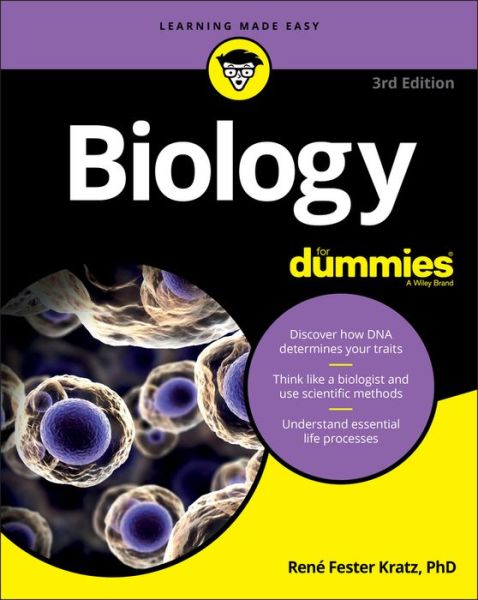 Cover for Rene Fester Kratz · Biology For Dummies (Paperback Book) (2017)