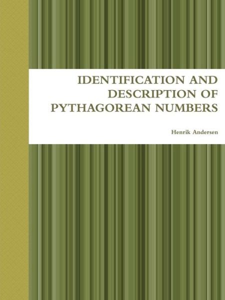 Cover for Henrik Andersen · Identification and Description of Pythagorean Numbers (Paperback Book) (2014)