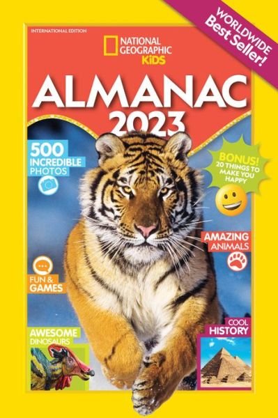 National Geographic Kids Almanac 2023 - The National - Books - National Geographic Kids - 9781426373374 - May 3, 2022