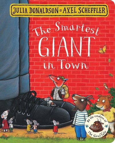 Cover for Julia Donaldson · The Smartest Giant in Town (Tavlebog) [Main Market Ed. edition] (2017)