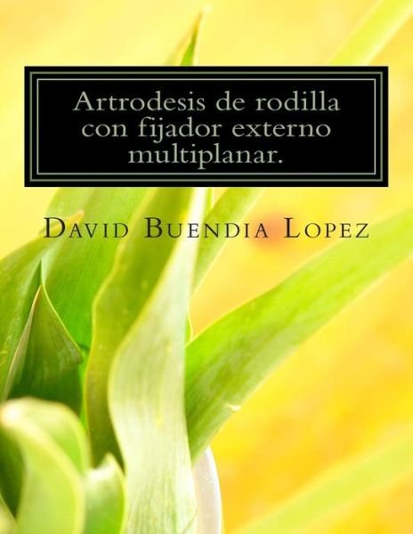 Cover for D David Buendia Lopez · Artrodesis De Rodilla Con Fijador Externo Multiplanar. (Pocketbok) (2015)