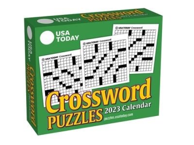 Cover for USA Today · USA Today Crossword Puzzles 2023 Day-to-Day Calendar (Calendar) (2022)