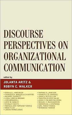 Cover for Jolanta Artiz · Discourse Perspectives on Organizational Communication (Hardcover Book) (2011)