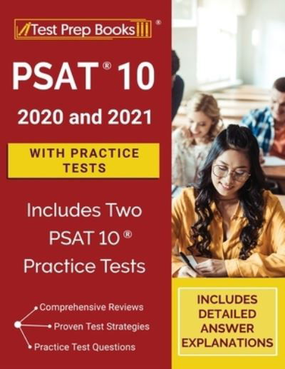 Cover for Tpb Publishing · PSAT 10 Prep 2020 and 2021 with Practice Tests [Includes Two PSAT 10 Practice Tests] (Pocketbok) (2020)