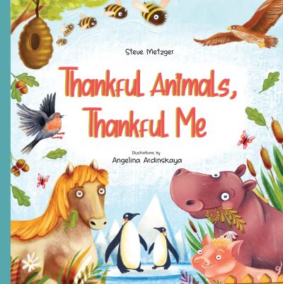 Cover for Steve Metzger · Thankful Animals, Thankful Me (Board book) (2022)