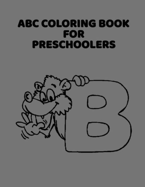 Cover for Abc Letter Coloring Book Publishing · ABC Coloring Book For Preschoolers (Paperback Book) (2020)