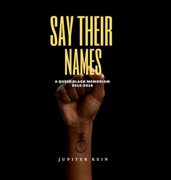 Cover for Jupiter Rein · Say Their Names (Innbunden bok) (2020)