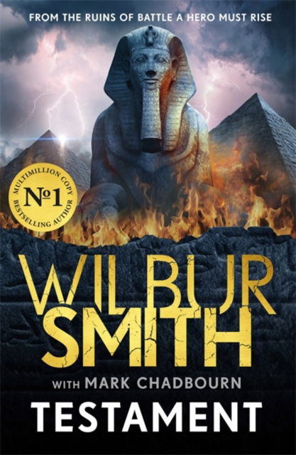 Cover for Wilbur Smith · Testament: The new Ancient-Egyptian epic from the bestselling Master of Adventure, Wilbur Smith (Paperback Bog) (2024)