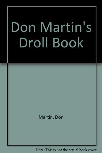 Cover for Don Martin · Don Martin's Droll Book (Paperback Bog) (1992)