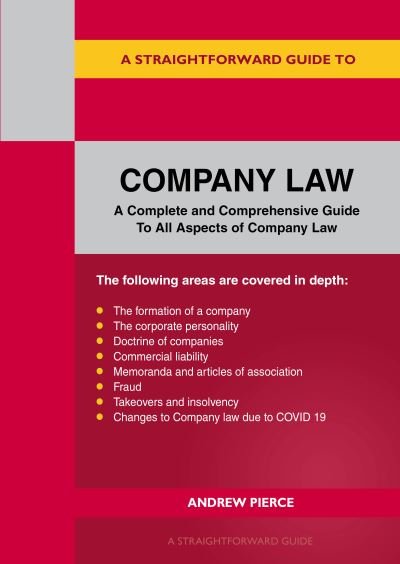 Cover for Andrew Pierce · Company Law (Pocketbok) (2021)