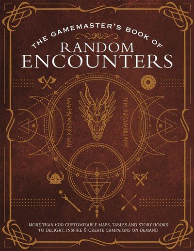 Cover for Jeff Ashworth · The Game Master's Book of Random Encounters: 500+ customizable maps, tables and story hooks to create 5th edition adventures on demand (Inbunden Bok) (2020)