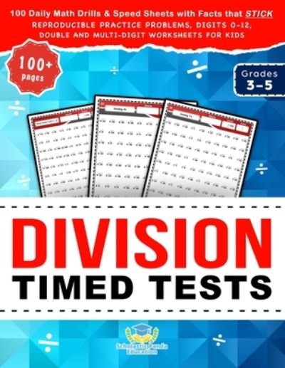 Cover for Scholastic Panda Education · Division Timed Tests (Paperback Book) (2021)