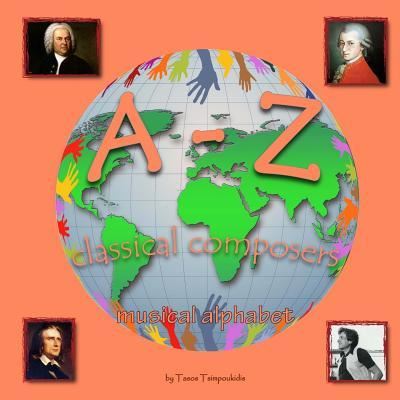 Cover for Tasos Tsimpoukidis · A-Z classical composers (Paperback Book) (2017)