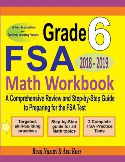 Cover for Ava Ross · Grade 6 FSA Mathematics Workbook 2018 - 2019 (Paperback Book) (2018)